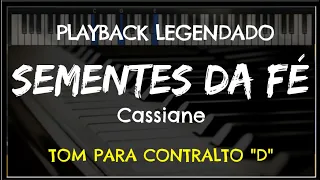 Download 🎤 Sementes da Fé (PLAYBACK LEGENDADO no Piano - TOM CONTRALTO \ MP3