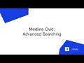 Medline Ovid Advanced Searching