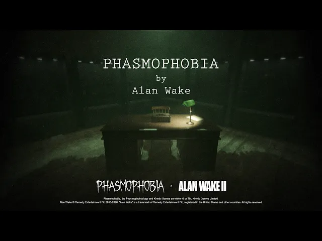 Phasmophobia - Alan Wake 2 Event Announce Trailer