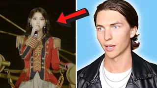 Download Justin Reacts to IU 'eight' Live Clip 2022 IU Concert 'The Golden Hour - Under The Orange Sun' MP3