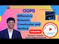 4 Constructor vs Method in Python Key Differences Explained with Examples