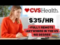 CVS IS HIRING APPLY BY REMOTE HEALTHCARE JOBS NO DEGREE 2025