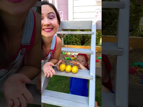 🍋 Can You Count the Lemons? 🎶 Fun Kids Rhyme #shorts