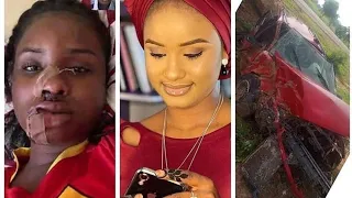 jarumar kannywood khadija tayi hatsarin mota sabon video 2020