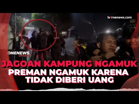 Aksi Preman Kampung Ngamuk di Jalur Mudik Gegara Tak Dapat Jatah Pungli