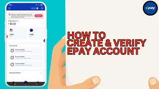 How To Create Verify Epay Account How To Wit raw With Epay To Your Bank Account