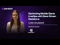 Optimizing Mobile Game LiveOps with Data-Driven Decisions Lara Rajkovic DSC EUROPE 24