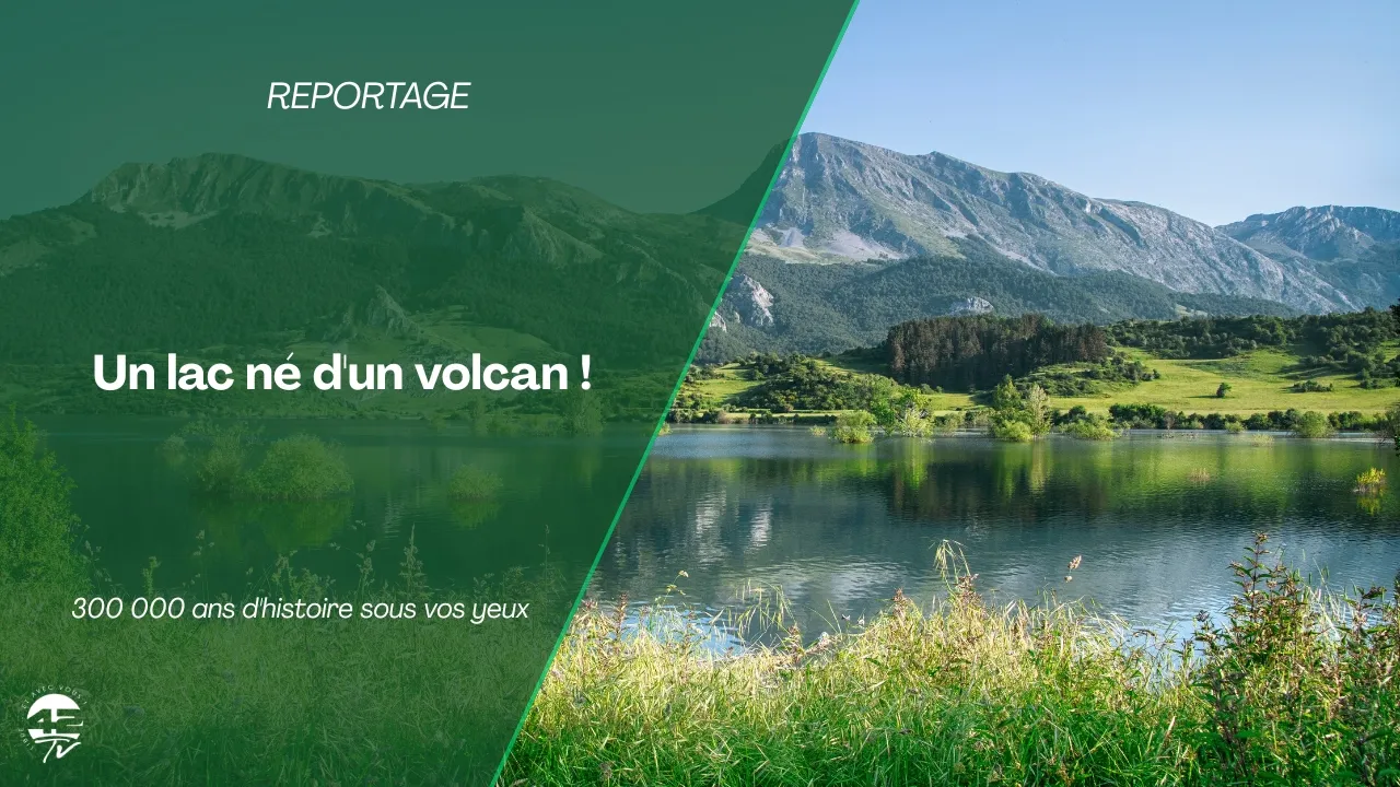 ⁣Le lac du Bouchet : un lac volcanique vieux de 300 000 ans !