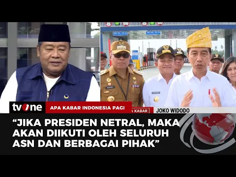 Jokowi Tegas Tak Kampanye, Jubir AMIN: Harusnya Dari Jauh-jauh Hari