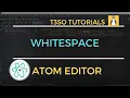 How to Remove Trailing Whitespace on Save Atom text Editor