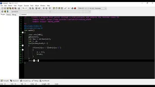 YouTube link finder solution using C sololearn