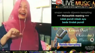 rondo kempling karaoke duet bareng si manis novie shoraya