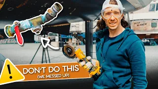 SINK OR SWIM: We *almost* ruined our sailing season before it even started.