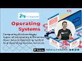 Computing Environments-Types of computing Environments Operating Systems B Tech CSE