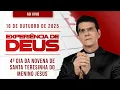 Download Lagu EXPERIÊNCIA DE DEUS | 16/10/25 | 4º DIA DA NOVENA DE SANTA TERESINHA DO MENINO JESUS