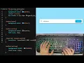 ASMR Programming - Coding Awesome Search Box