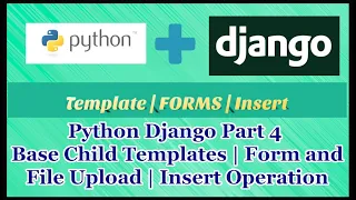 Python Django Tutorial Part 4 Templates Forms Insert Operation