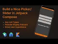 Android Build a Draggable Picker Slider in Jetpack Compose for Great UX - Android Studio Canvas