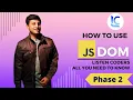 Batch - 1 JavaScript DOM In Bangla Listen Coders