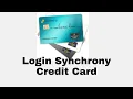 How to Login Synchrony Credit Card Account Online Banking Synchrony Credit Card In