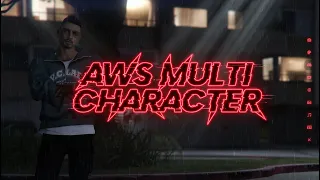 PREMIUM FiveM Cinematic Multicharacter Spawn Selector AWS Studio Edition