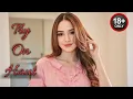 BEST 4K THREE TRANSPARENT Pretty Crop Top TRY ON Mirror View Natural Petite TryOn See Through