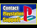 How to Contact PlayStation Support Anytime For Help with PS5 or PS4 Easy Method