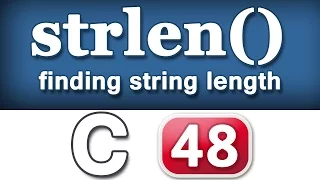 strlen String Length Function in C Programming Language Tutorial