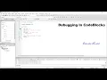Debugging In CodeBlocks