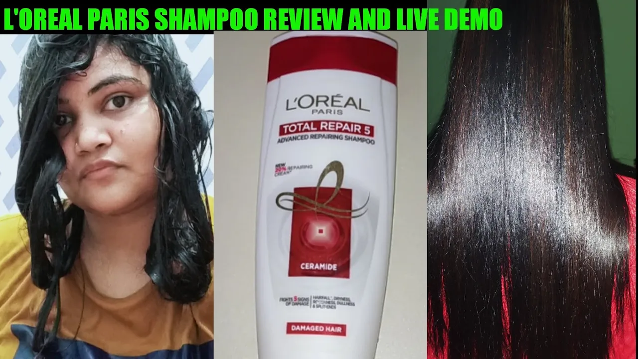 L'Oreal Paris Total Repair 5 shampoo review||L'Oreal Paris total repair 5 advanced