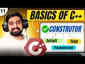 Constructor destructor and Copy Constructor in C