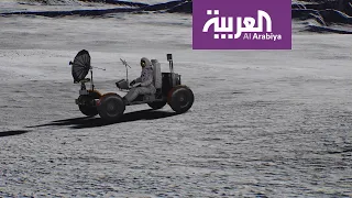 العربية على سطح القمر 