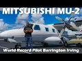 Download Lagu Mitsubishi Makes Airplanes? MU-2 with Record Pilot Barrington Irving