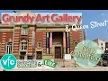 Grundy Art Gallery Blackpool Summer exhibitions outside inside