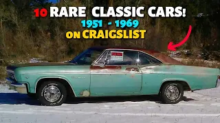 10 Classic Cars For Sale From 1951 - 1969 on Craigslist