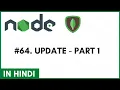 Update - part 1 Mongo DB Node JS In Hindi
