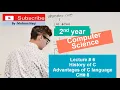 Characteristic of C Language ICS 2nd year ch 8 lecture 6 Part no 2