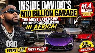 inside davidos 10 billion garage the most expensive celebrity car collection in africa