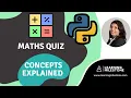 How To Make A Simple Python Math Quiz Game Python Project