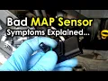 Bad MAP Sensor - Symptoms Explained Signs of failing MAP Manifold Absolute Pressure Sensor