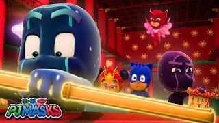 The Pagoda Hiding Secrets 🦉😺🦎 PJ Masks Full Episodes 🦸 Superhero Cartoons for Kids #pjmasks