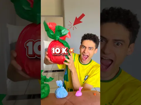 TROLEI MINHA NAMORADA COM 10 MIL ESTALINHOS! SERÁ QUE ELA ACORDOU?