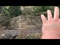 Remains of the Eagle Point Bridge in Dubuque IA