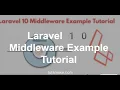 Laravel 10 Middleware Example Tutorial