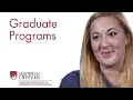 Graduate Programs