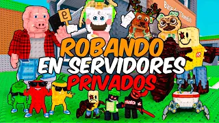 ROBANDO EN SERVIDORES PRIVADOS EN STEAL A BRAINROT