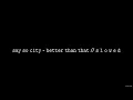 Lagu Say So City - Better Than That // S L O W E D