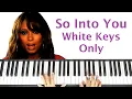 Download Lagu How to Play So Into You by Tamia (Higher Key) - Piano Accompaniment Tutorial in A Minor