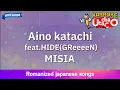 Download Lagu Aino katachi feat.HIDE(GReeeeN) – MISIA (Romaji Karaoke with guide)