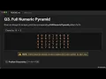 Day06 AP01-04 - Week01 Pyramid Inverted Half Full Full Numeric Half Diamond